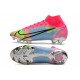Nike Fotbollsskor Mercurial Superfly 8 Elite FG Rosa Blå Gul