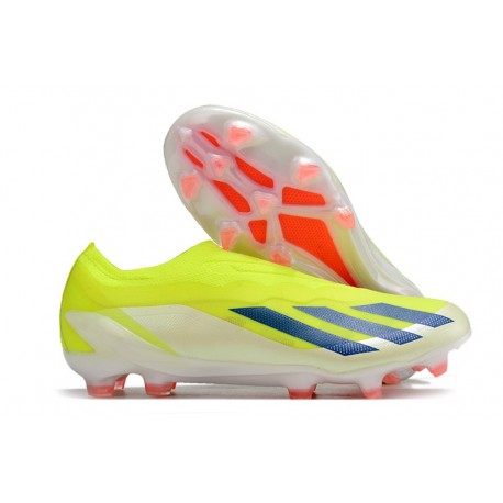 adidas X Crazyfast .1 LL FG Fotbollsskor Solar Energy - Gul Svart Vit