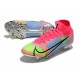 Nike Fotbollsskor Mercurial Superfly 8 Elite FG Rosa Blå Gul