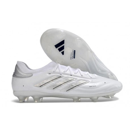 adidas Copa Pure 2 Elite + FG Pearlized - Vit Silver