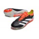 adidas Predator Elite FG Solar Energy Svart Vit Röd