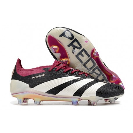 adidas Predator Elite FG Svart Vit Lila