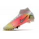 Nike Fotbollskor Superfly 8 Elite AG Vit Röd Silver