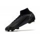 Nike Fotbollsskor Mercurial Superfly 8 Elite FG Svart