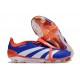 adidas Predator Elite Fold-over Tongue FG Blå Vit Röd 