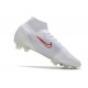 Nike Fotbollsskor Mercurial Superfly 8 Elite FG Vit Röd