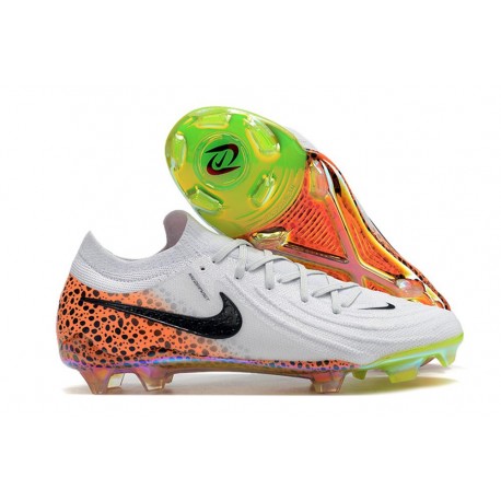 Nike Phantom GX Elite FG Herrar Vit Svart Orange