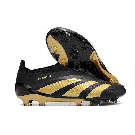 Fotbollsskor adidas Predator Elite LL FG Svart Guld 
