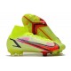 Nike Mercurial Superfly VIII Elite FG Volt Svart Bright Crimson