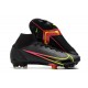 Nike Mercurial Superfly VIII Elite FG Black x Prism - Svart Gul Röd