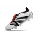 adidas Predator Elite Fold-over Tongue FG Vit Svart Röd 