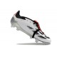 adidas Predator Elite Fold-over Tongue FG Vit Svart Röd 