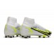 Nike Mercurial Superfly VIII Elite FG Silver Safari - Vit Svart Silver Neon