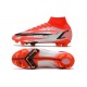 Nike Mercurial Superfly VIII Elite FG CR7 Spark Positivity - Röd Svart Vit Orange
