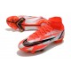Nike Mercurial Superfly VIII Elite FG CR7 Spark Positivity - Röd Svart Vit Orange