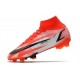 Nike Mercurial Superfly VIII Elite FG CR7 Spark Positivity - Röd Svart Vit Orange