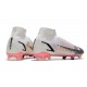 Nike Mercurial Superfly VIII Elite FG Rawdacious - Vit Röd Rosa
