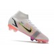 Nike Mercurial Superfly VIII Elite FG Rawdacious - Vit Röd Rosa