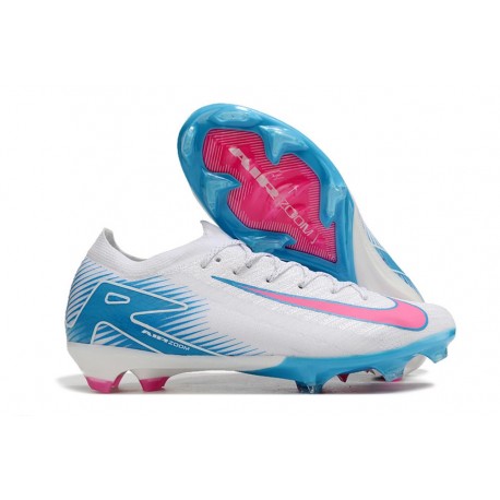 Fotbollsskor Nike Mercurial Vapor 16 Elite FG Vit Blå Rosa