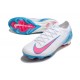 Fotbollsskor Nike Mercurial Vapor 16 Elite FG Vit Blå Rosa