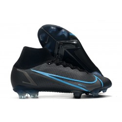 Nike Mercurial Superfly VIII Elite FG Renew - Svart Grå