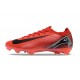 Fotbollsskor Nike Mercurial Vapor 16 Elite FG Röd Svart