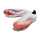 Fotbollsskor adidas F50+ LL FG Vit Röd Blå