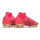 Nike Mercurial Superfly VIII Elite FG Röd Guld Svart