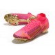 Nike Mercurial Superfly VIII Elite FG Röd Guld Svart