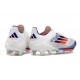 Fotbollsskor adidas F50+ LL FG Vit Blå Röd