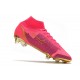 Nike Mercurial Superfly VIII Elite FG Röd Guld Svart