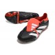 Fotbollsskor adidas Predator 24 Elite FT FG Solar Energy - Svart Vit Röd 