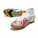Nike Mercurial Superfly VIII Elite FG Vit Röd Guld
