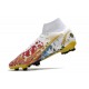 Nike Mercurial Superfly VIII Elite FG Vit Röd Guld