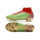 Nike Mercurial Superfly 8 Elite FG för Herrar Grön Röd Guld