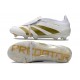 Fotbollsskor adidas Predator 24 Elite FT FG Vit Guld