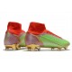 Nike Mercurial Superfly 8 Elite FG för Herrar Grön Röd Guld
