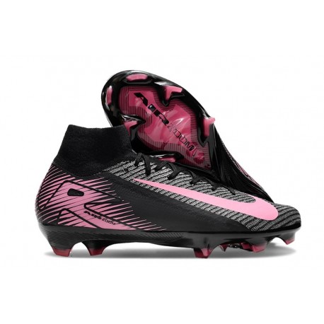 Nike Zoom Mercurial Superfly X Elite FG Svart Rosa