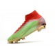 Nike Mercurial Superfly 8 Elite FG för Herrar Grön Röd Guld