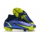 Nike Mercurial Superfly 8 Elite FG för Herrar Recharge - Blå Neon Navy