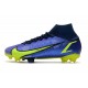 Nike Mercurial Superfly 8 Elite FG för Herrar Recharge - Blå Neon Navy