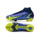 Nike Mercurial Superfly 8 Elite FG för Herrar Recharge - Blå Neon Navy