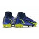 Nike Mercurial Superfly 8 Elite FG för Herrar Recharge - Blå Neon Navy