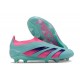 Fotbollsskor adidas Predator Elite LL FG Blå Rosa