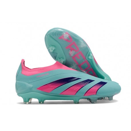 Fotbollsskor adidas Predator Elite LL FG Blå Rosa
