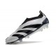 Fotbollsskor adidas Predator Elite LL FG Silver Svart