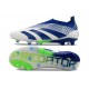 Fotbollsskor adidas Predator Elite LL FG Vit Blå Grön