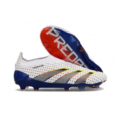 Fotbollsskor adidas Predator Elite LL FG Vit Grå 
