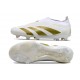 Fotbollsskor adidas Predator Elite LL FG Vit Guld