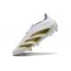 Fotbollsskor adidas Predator Elite LL FG Vit Guld